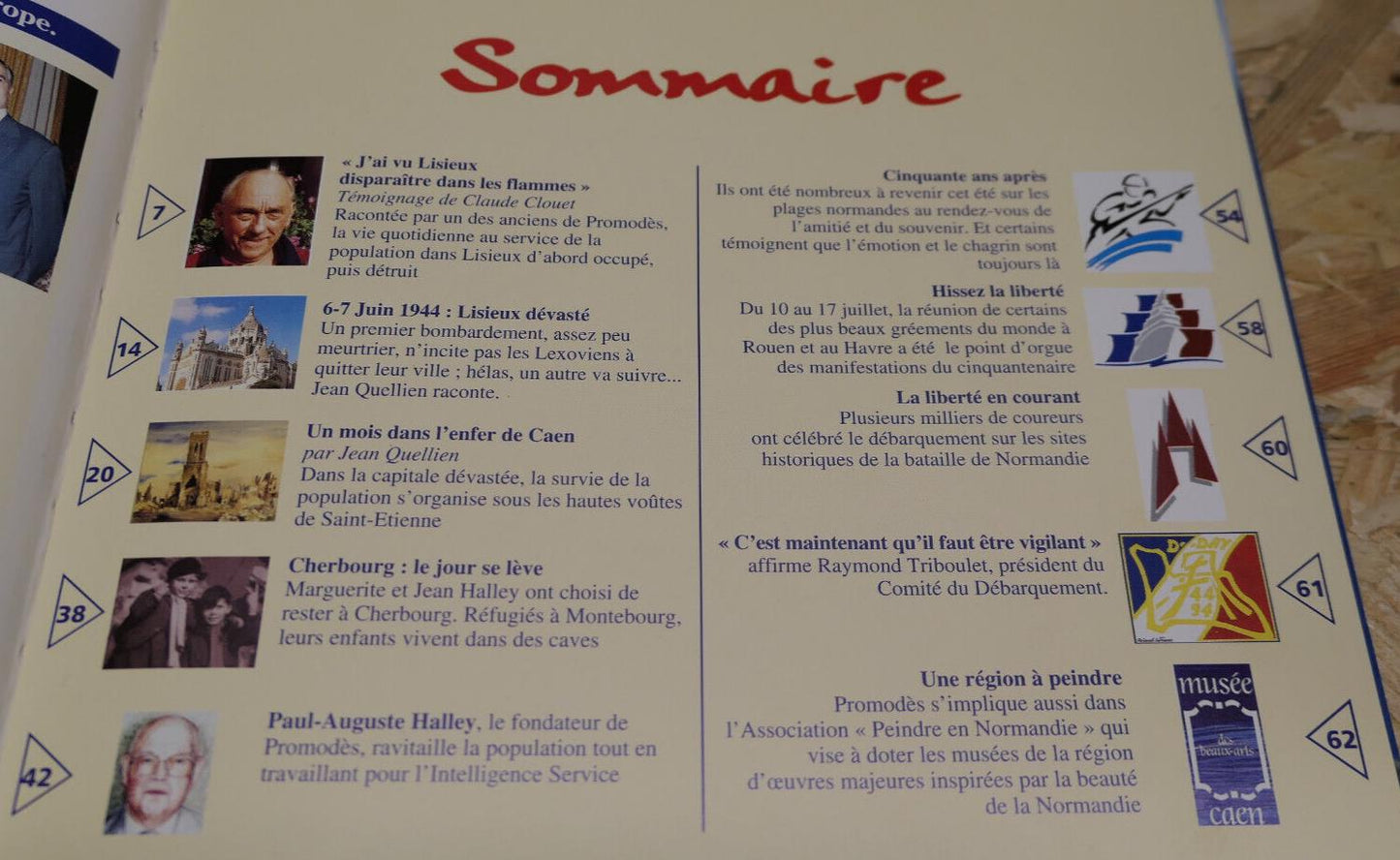 TEMOIGNAGES 6 JUIN 1944 / HISTOIRE RECIT WW2 DEBARQUEMENT MILITARIA / 1994