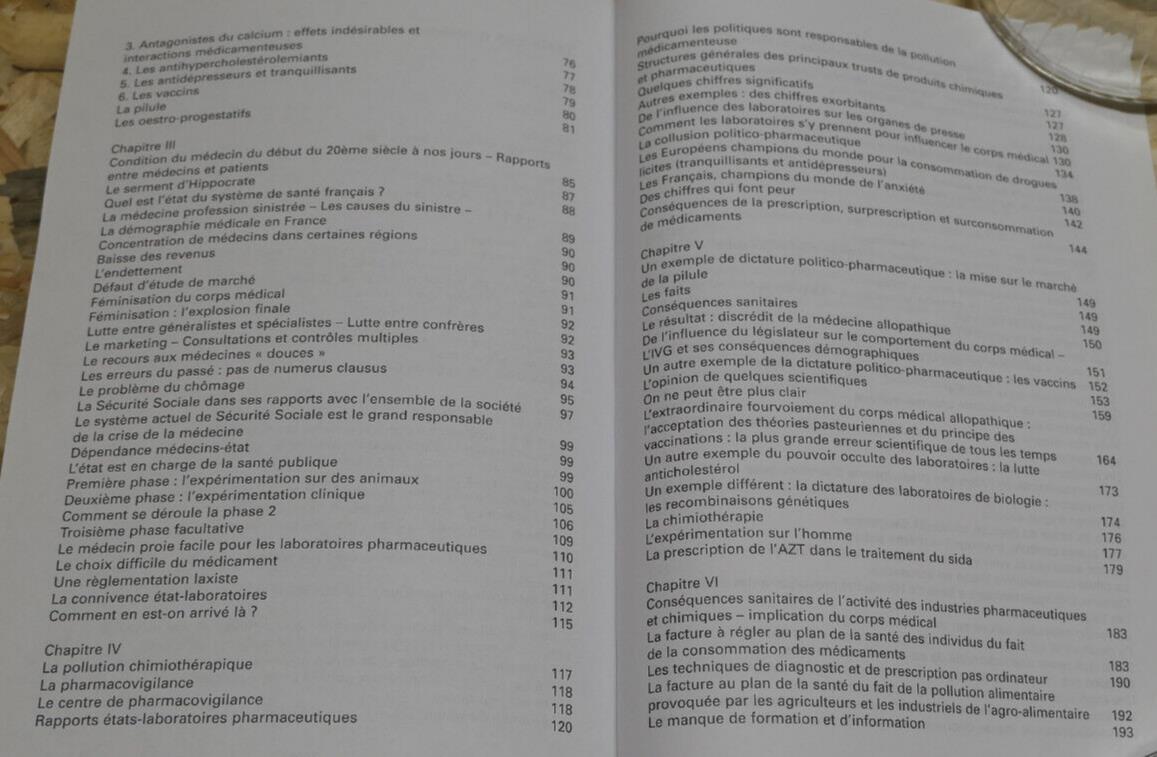 LES MAFIAS PHARMACEUTIQUES ET AGRO-ALIMENTAIRES / DR LOUIS DE BROUWER / 1998