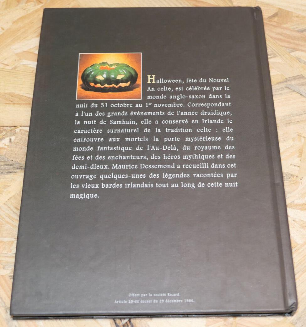 IRLANDE HALLOWEEN LA NUIT DES LEGENDES / MAURICE DESSEMOND / AGEP 1997