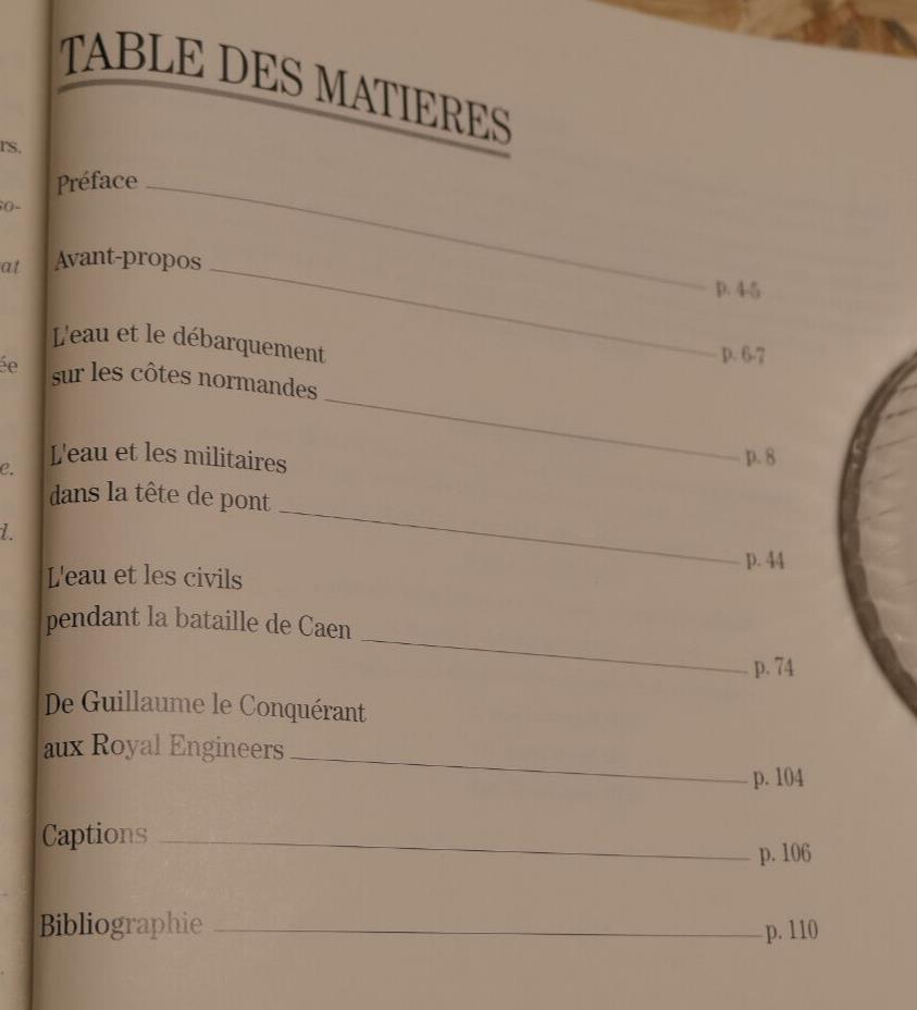L'EAU A LA SOURCE DE LA VICTOIRE 1944 / HISTOIRE GUERRE WW2 NORMANDIE 1994