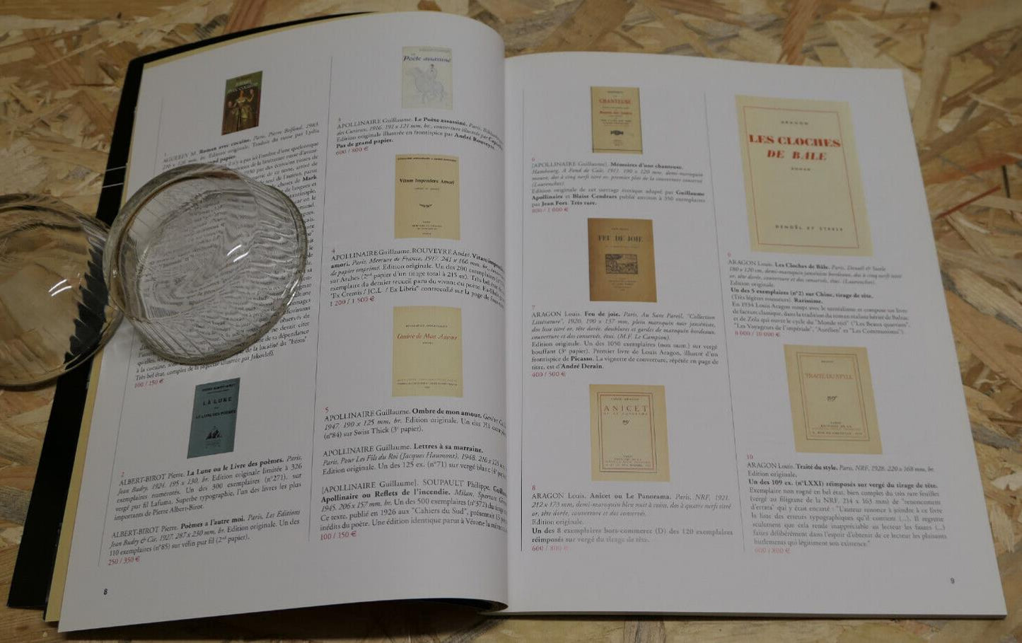 UNE VAGUE DE REVES VENTE ENCHERES COLLECTION LITTERATURE XIXe XXe SIECLES / 2014