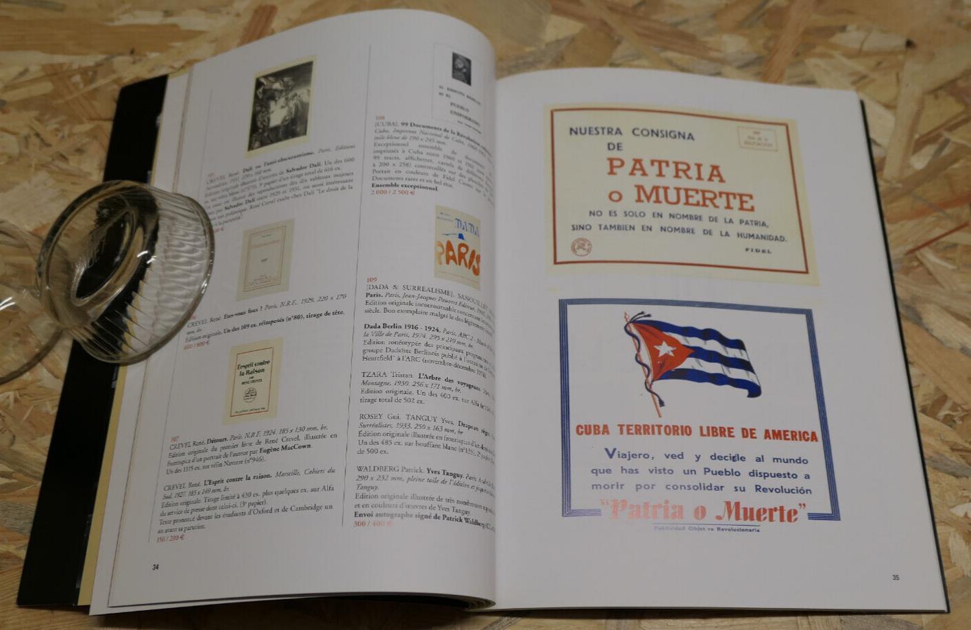 UNE VAGUE DE REVES VENTE ENCHERES COLLECTION LITTERATURE XIXe XXe SIECLES / 2014
