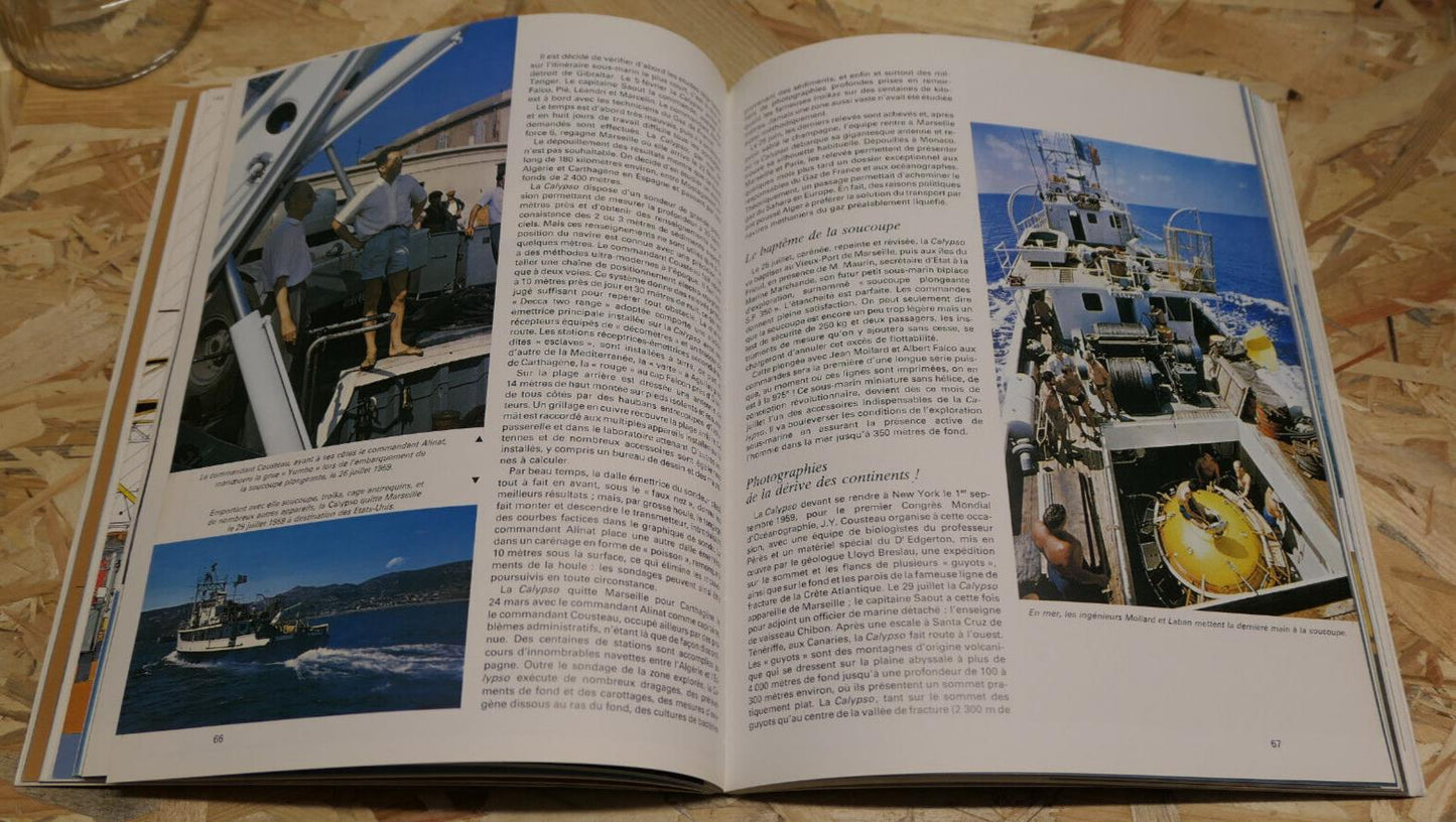 CALYPSO COUSTEAU ALEXIS SIVIRINE / MARINE MER VOYAGE SCIENCE 1998