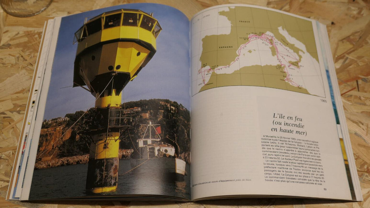 CALYPSO COUSTEAU ALEXIS SIVIRINE / MARINE MER VOYAGE SCIENCE 1998