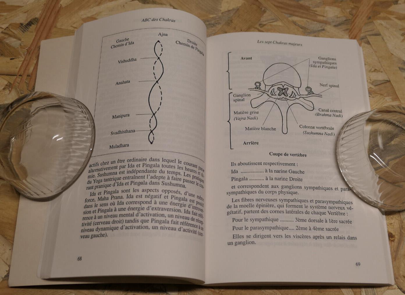 ABC DES CHAKRAS / DOMINIQUE LECROQ / SPIRITUALITE CONSCIENCE YOGA / 1995