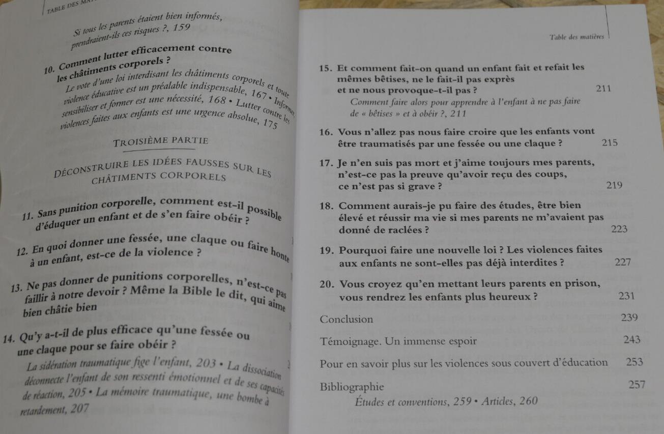 CHATIMENTS CORPORELS ET VIOLENCES EDUCATIVES / PSYCHOLOGIE EDUCATION DUNOD 2016
