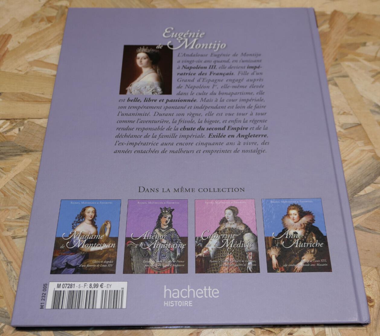 L'IMPERATRICE EUGENIE / HISTOIRE PORTRAIT NAPOLEON III SECOND EMPIRE