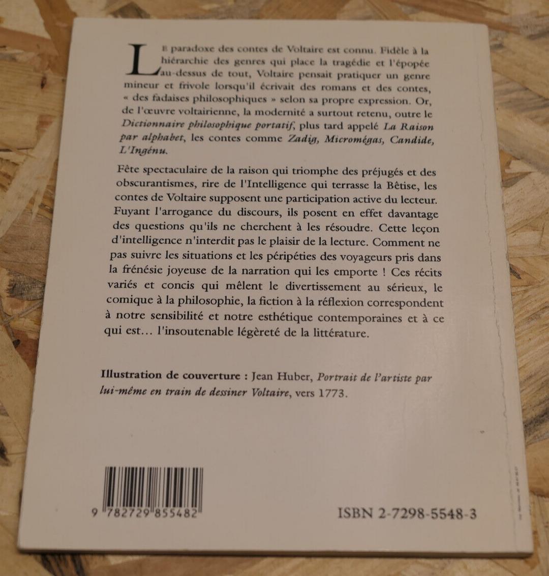 LE VOLTAIRE PORTATIF / FRANCK EVRARD / ELLIPSES 1995