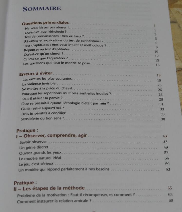 ETHOLOGIE L'EQUITATION NATURELLE ET LUDIQUE / DANIELE GOSSIN / VIGOT 2003