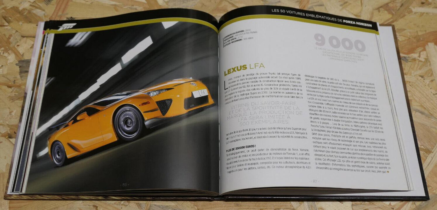 FORZA HORIZON 2 LA SAGA + LES 50 VOITURES EMBLEMATIQUES / MICROMANIA 2014