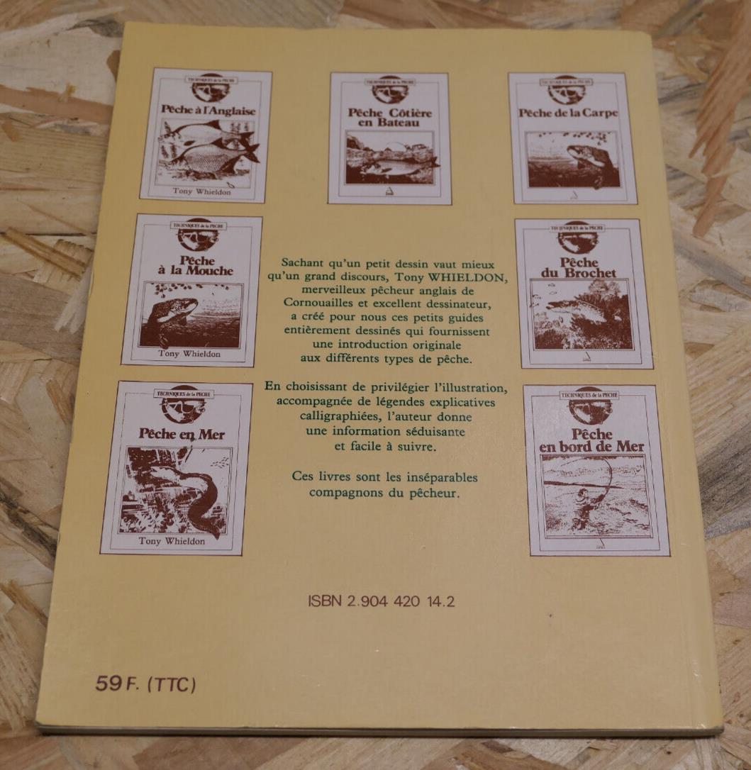 PECHE A L'ANGLAISE / TONY WHIELDON / GUIDE TECHNIQUES DESSINS / ANTHESE 1984