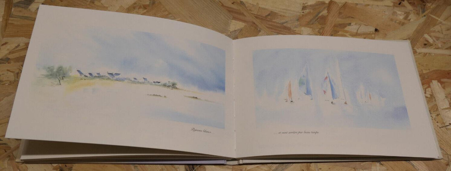PORTS ET MOUILLAGES EN BRETAGNE / ART PEINTURE MER MARINE / OUEST-FRANCE 1998