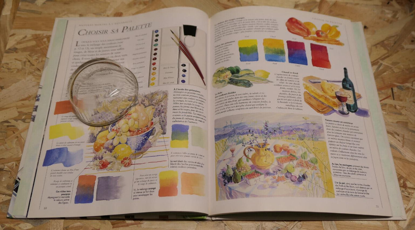 NATURES MORTES A L'AQUARELLE / GUIDE PHOTOS ART PEINTURE / DESSAIN ET TOLRA 1995