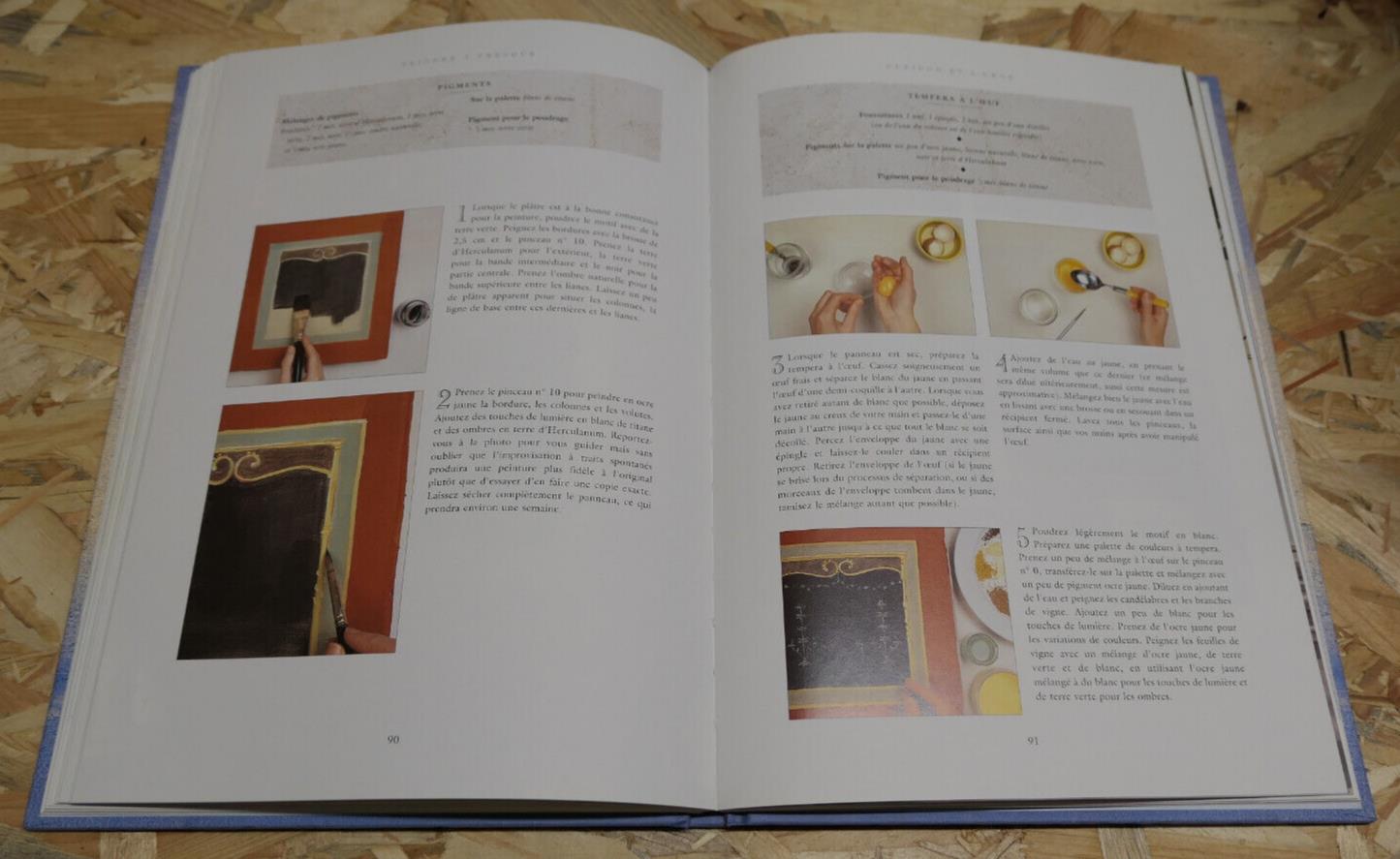 PEINDRE A FRESQUE POUR LA MAISON & LE JARDIN / GUIDE PHOTOS ART PEINTURE / LTA