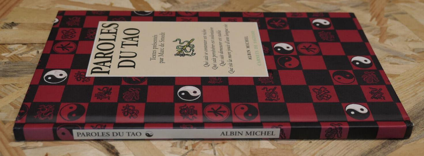 PAROLES DU TAO / MARC DE SMEDT / ALBIN MICHEL 1999