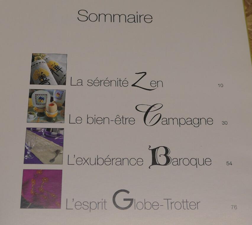 LE POINT DE CROIX & LA DECO / PATRICK PRADALIE / BRODERIE DECORATION / LTA 2001