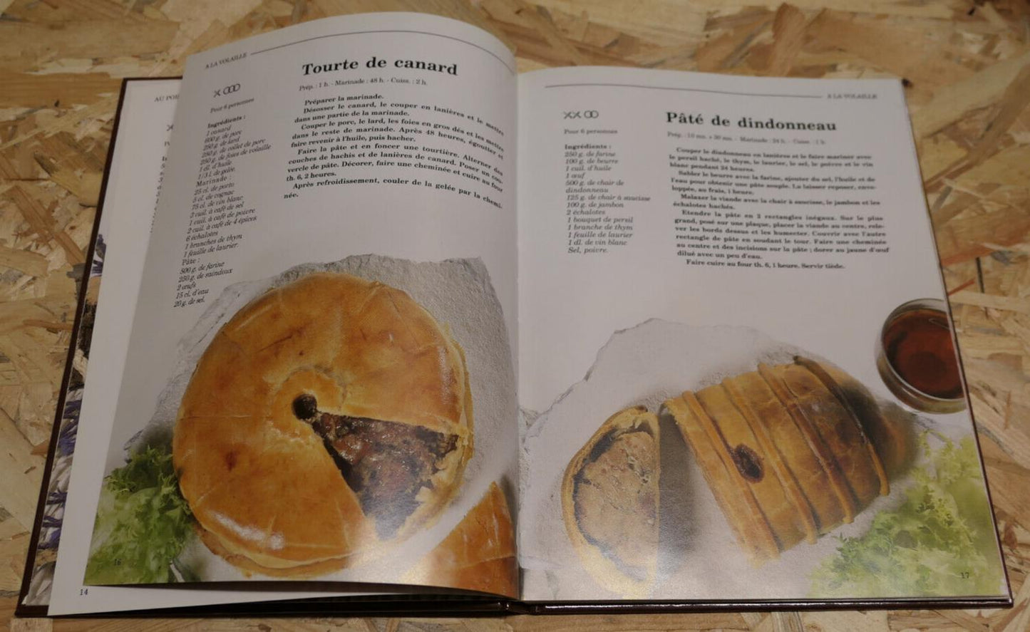 PATES ET TERRINES VIANDES POISSONS LEGUMES FRUITS / SAEP 1989 / CUISINE RECETTES