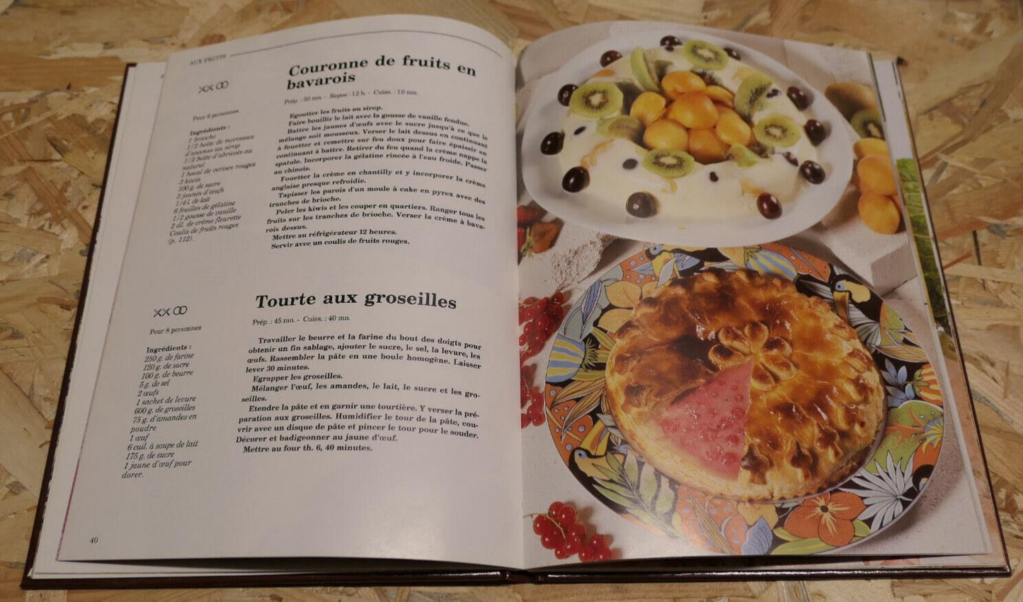 PATES ET TERRINES VIANDES POISSONS LEGUMES FRUITS / SAEP 1989 / CUISINE RECETTES