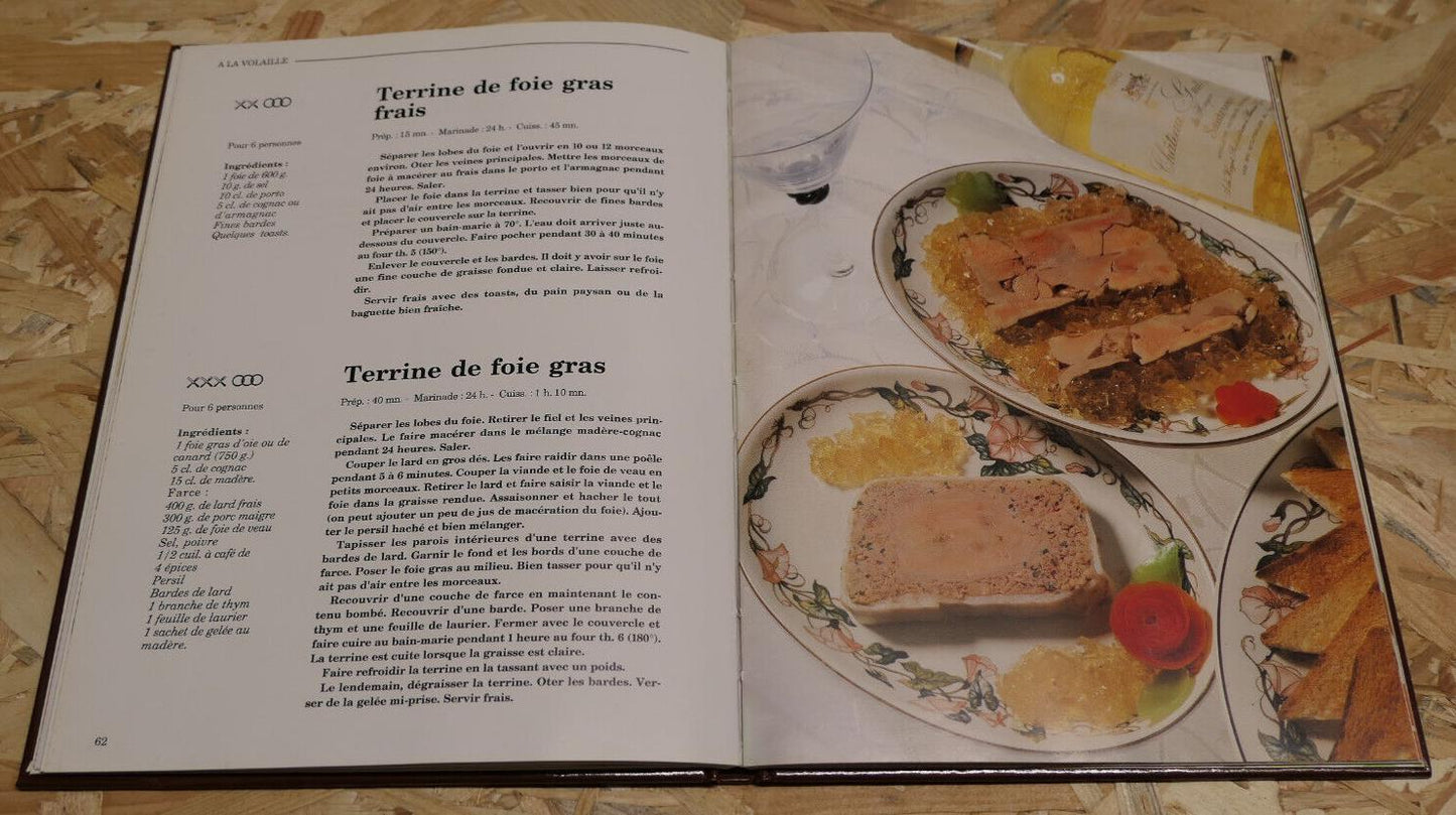 PATES ET TERRINES VIANDES POISSONS LEGUMES FRUITS / SAEP 1989 / CUISINE RECETTES