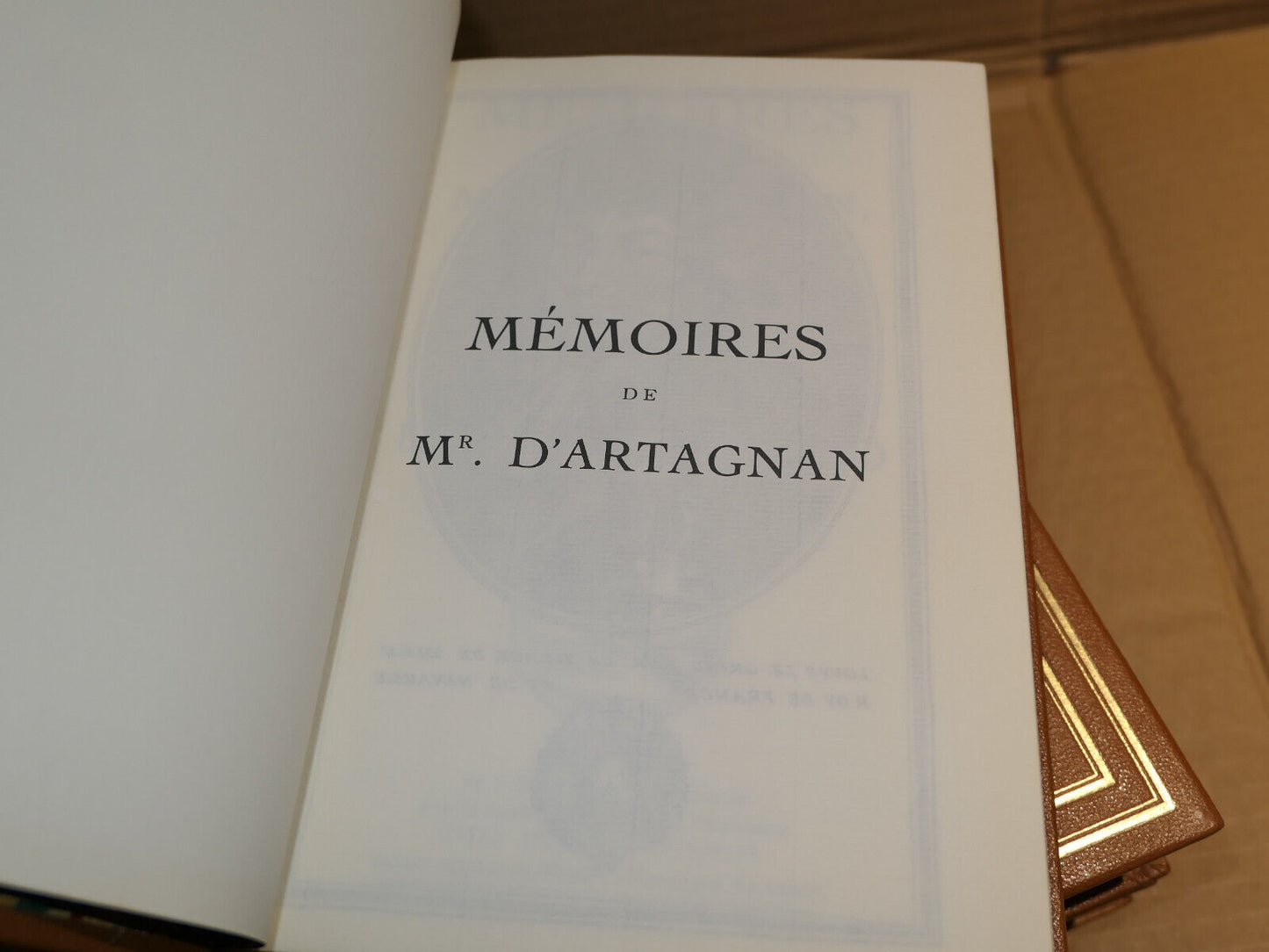 D'ARTAGNAN / MEMOIRES 3 TOMES / JEAN DE BONNOT 1967