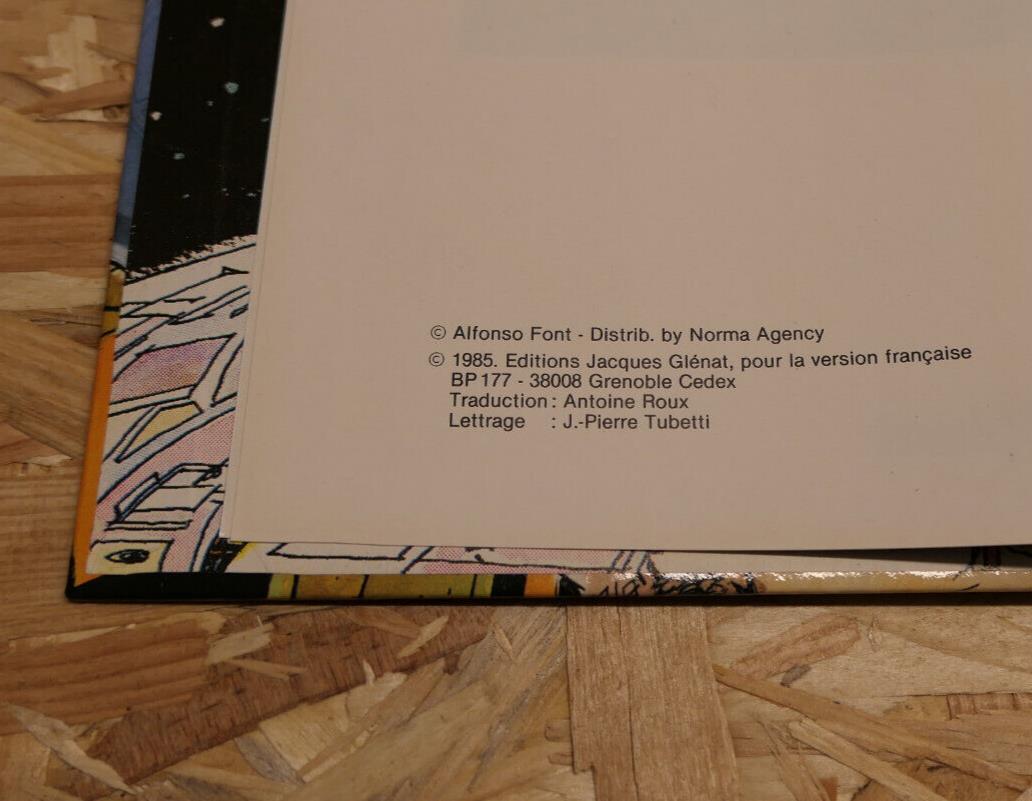 BD Clarke Et Kubrick T1 Agents Très Spatiaux - Alfonso Font - Glénat 1985
