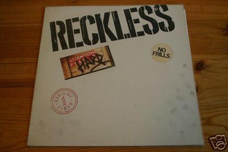 Reckless LP 33 Tours No Frills 1987