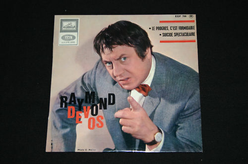 Raymond Devos   SP 45T   Le progres c'est formidable