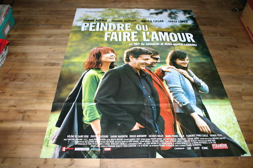 Affiche De Cinéma PEINDRE OU FAIRE L'AMOUR / 120x160