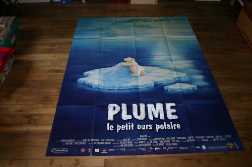 Affiche De Cinéma PLUME LE PETIT OURS POLAIRE / 120x160