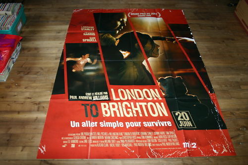 Affiche De Cinéma LONDON TO BRIGHTON / 120x160