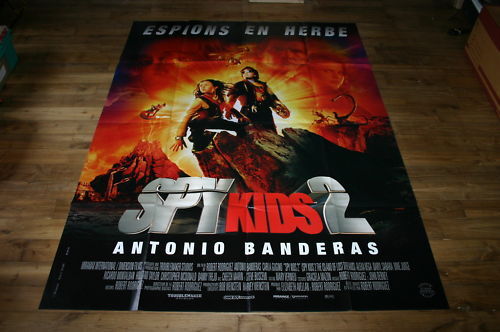 Affiche De Cinéma SPY KIDS 2 / ANTONIO BANDERAS / 120x160