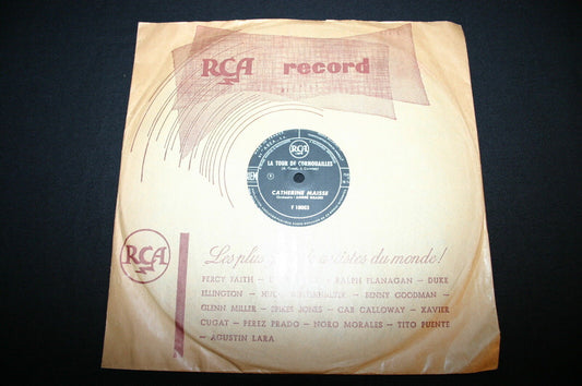 CATHERINE MAISSE / ANDRE GRASSI   78T   LA TOUR DE CORNOUAILLES   RCA 18003