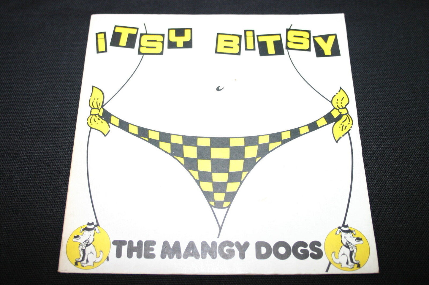 THE MANGY DOGS SP 45T 7" ITSY BITSY RARE PUNK SKA REGGAE