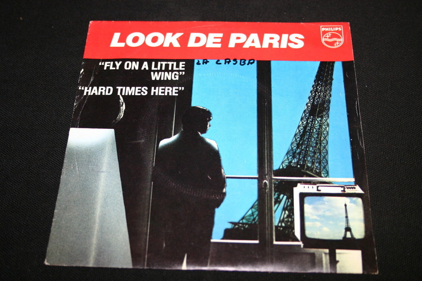 LOOK DE PARIS SP 45T 7" FLY ON A LITTLE WING 1980