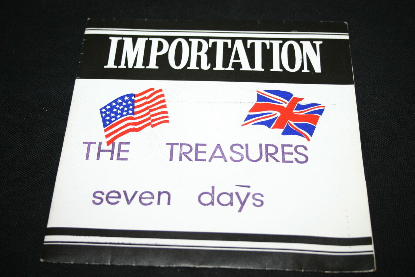 THE TREASURES SP 45T 7" SEVEN DAYS 1976