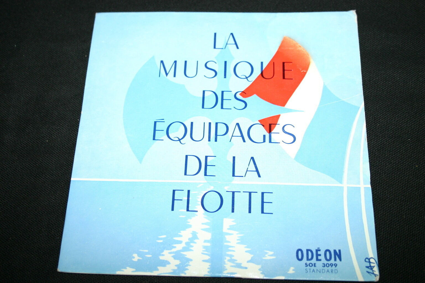 THE MUSIC OF THE FLEET CREWS EP 45T 7" MARINE