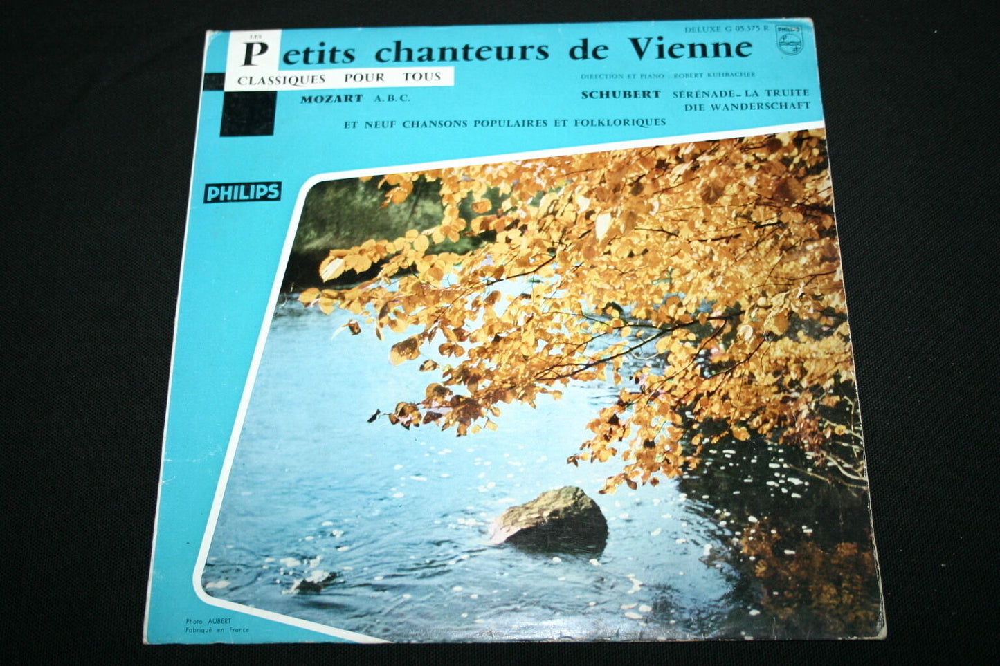 VIENNA BOYS' CHOIR / MOZART / SCHUBERT LP 33T 10"
