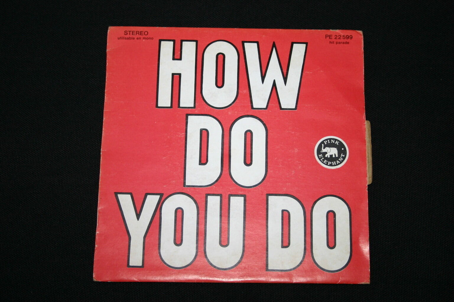 TEK AND JOHN SP 45T 7" HOW DO YOU DO? 1972