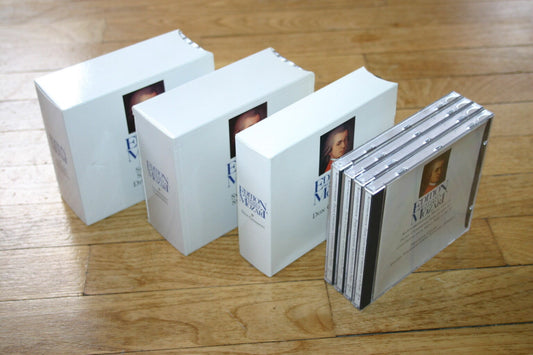 MOZART / CLUB EDITION / 4 x BOX CD : PIANO, DON GIOVANNI, SYMPHONIES, SERENADES