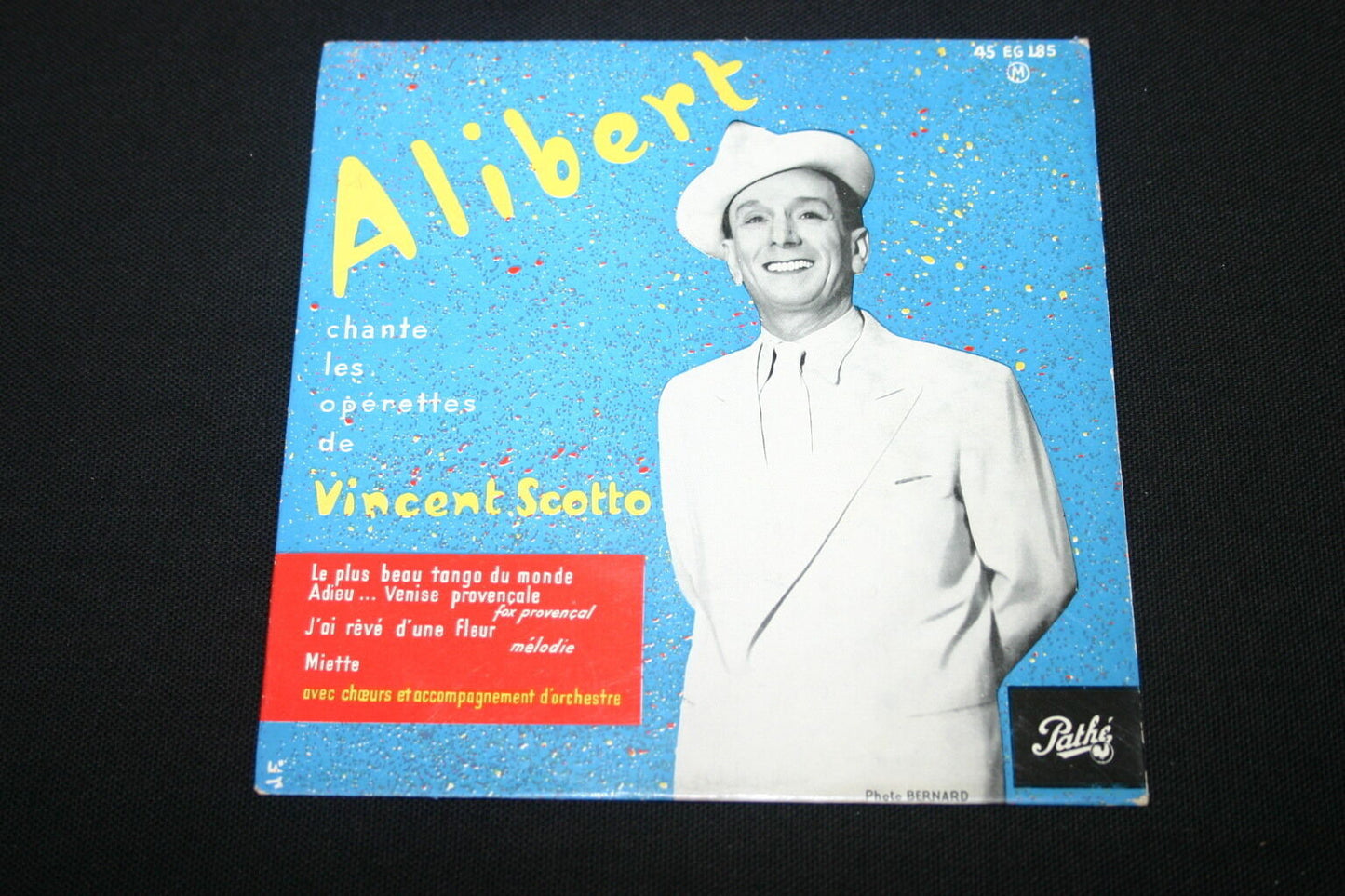 ALIBERT sings the operettas of VINCENT SCOTTO EP 45T 7"