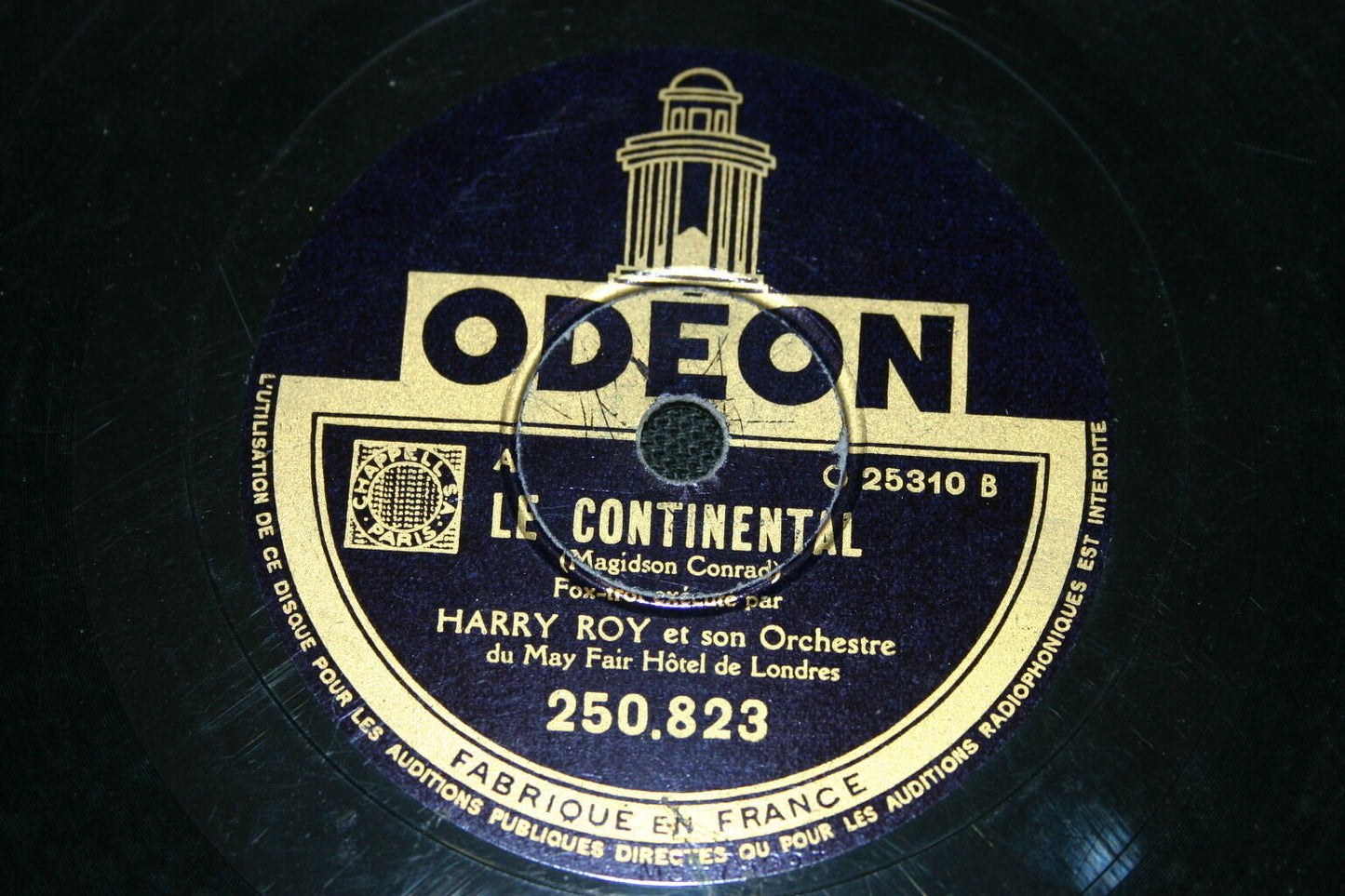 HARRY ROY 78T LE CONTINENTAL / IF I CAN'T HAVE ANNA IN CUBA