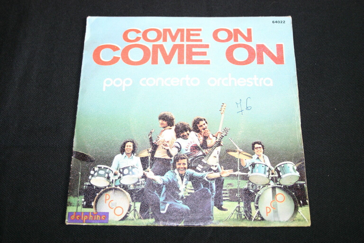 POP CONCERTO ORCHESTRA SP 45T 7" COME ON COME ON 1976