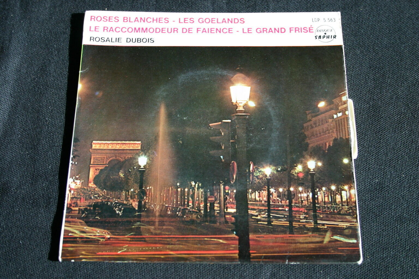 ROSALIE DUBOIS EP 45T 7" ROSES BLANCHES
