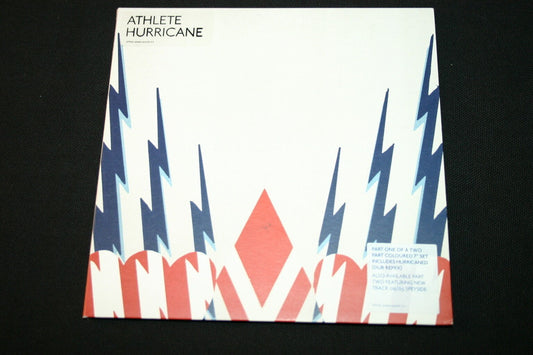 ATHLETE   SP 45T 7"   HURRICANE   BLUE VINYL   2007
