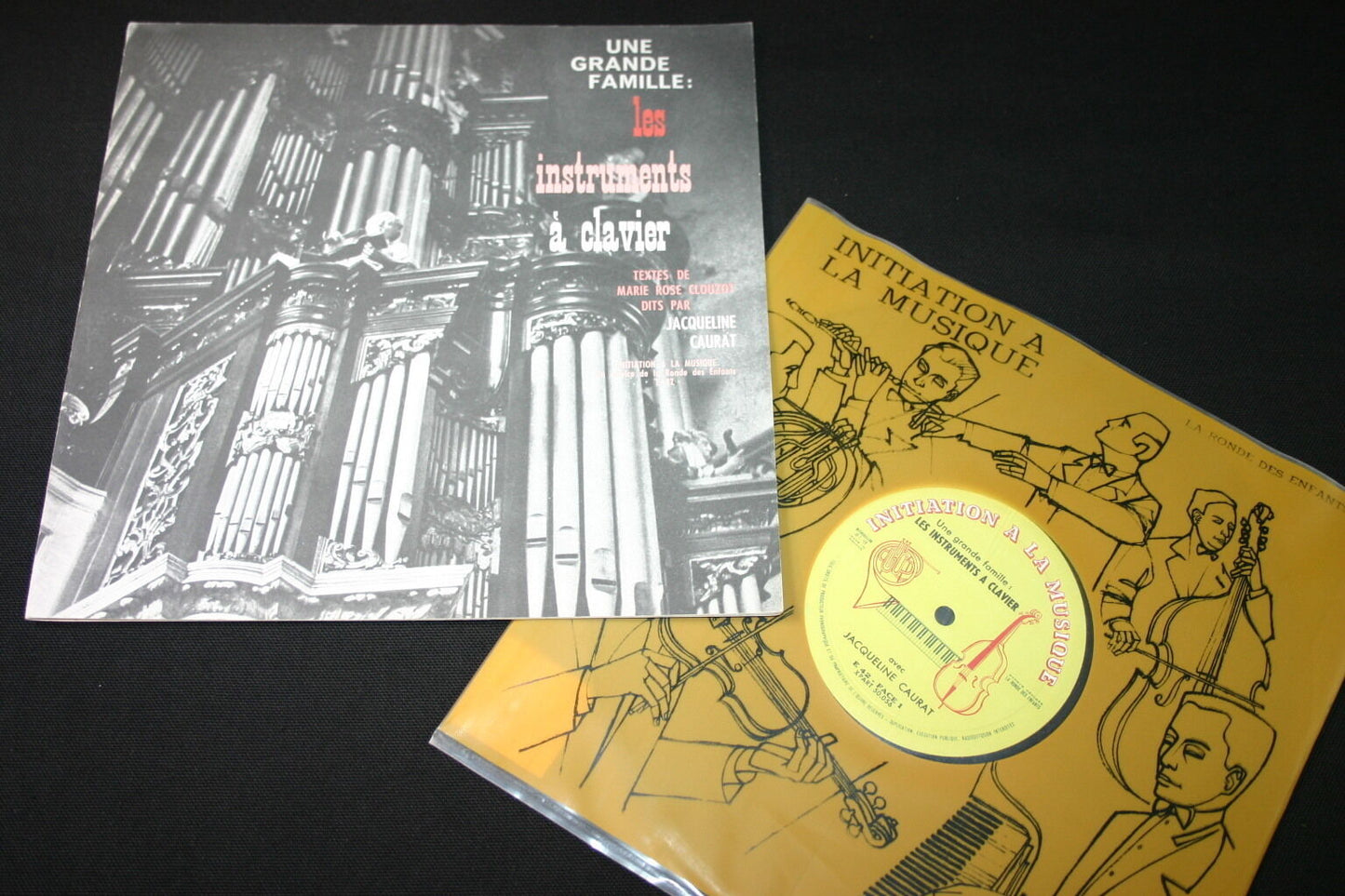 LES INSTRUMENTS A CLAVIER   LP 33T 10"   INITIATION A LA MUSIQUE