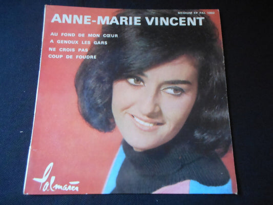 ANNE-MARIE VINCENT   EP 45T 7"   NE CROIS PAS   RARE   PAL 1002