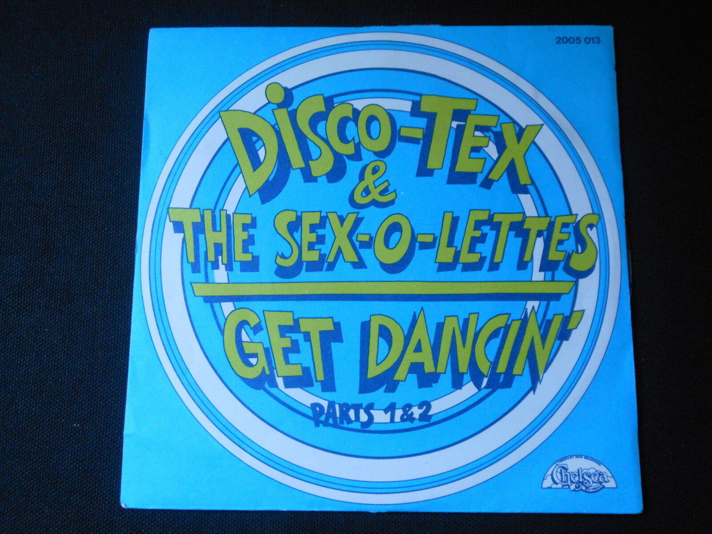 DISCO-TEX & THE SEX-O-LETTES SP 45T 7" GET DANCIN' PARTS 1 & 2