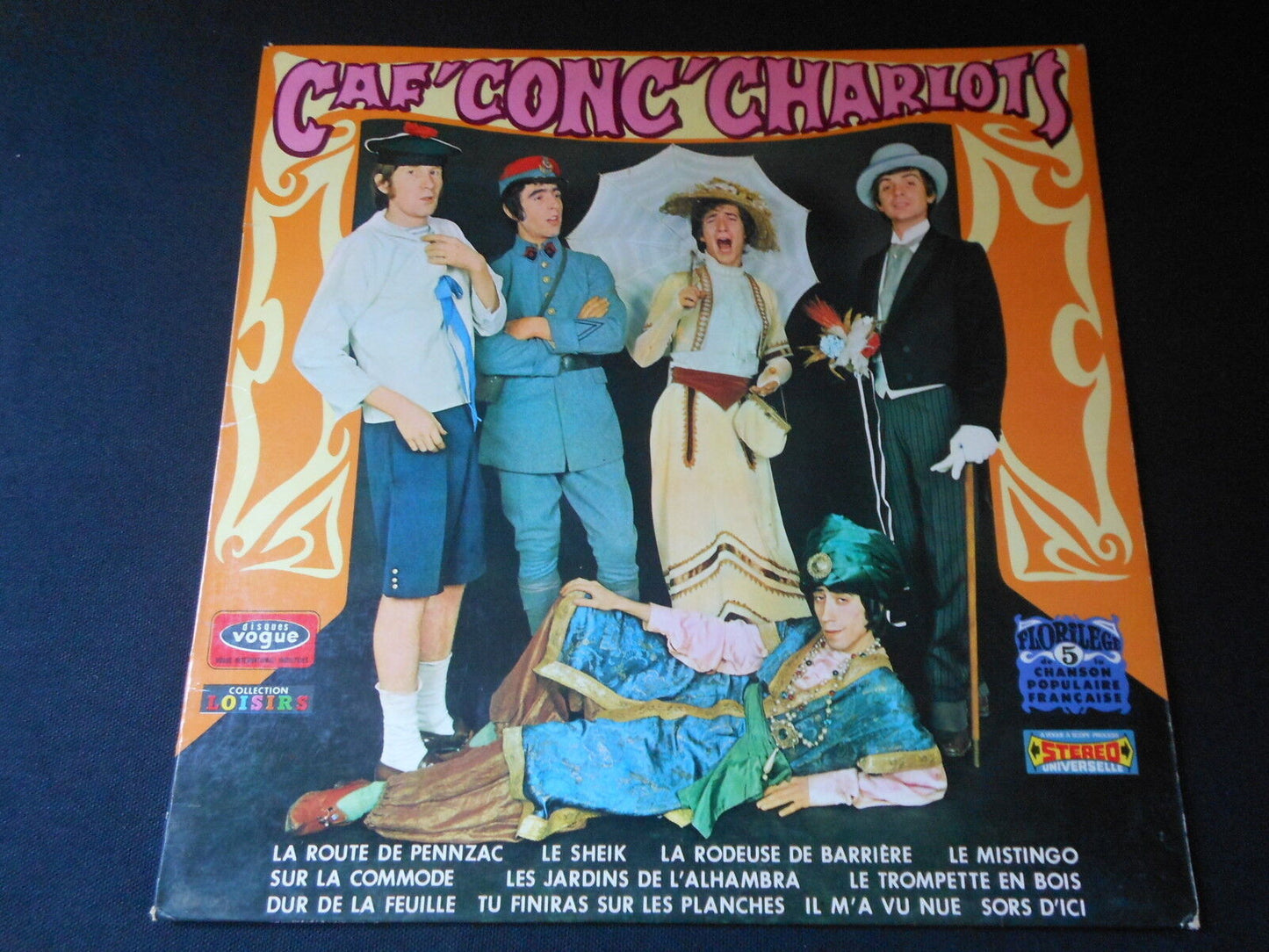 LES CHARLOTS LP 33T 12" CAF' CONC' CHARLOTS