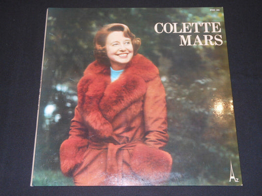 COLETTE MARS   LP 33T 12"   SUR LES QUAIS DU VIEUX PARIS   1975