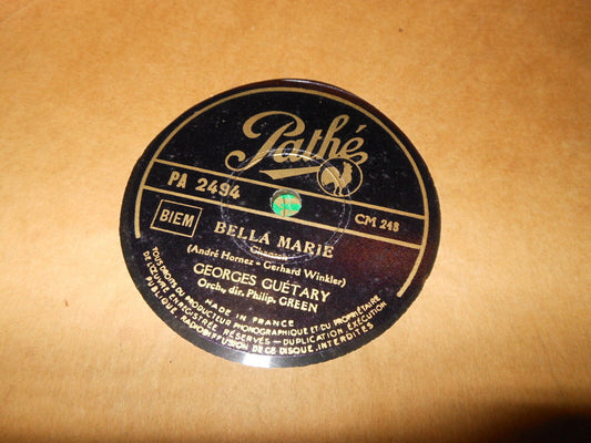 GEORGES GUETARY   78T   BELLA MARIE